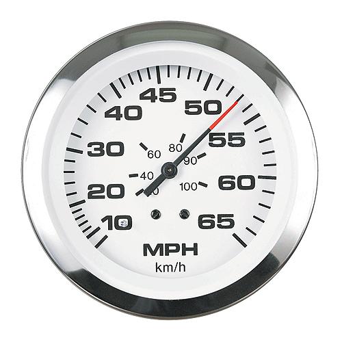 SIERRA, GAUGE, SPEEDOMETER, INSTRUMENTATION, LIDO, WHITE, 65510P