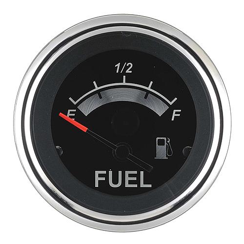 SIERRA, FUEL, GAUGE, BLACK STERLING, INSTRUMENTATION, 67021P