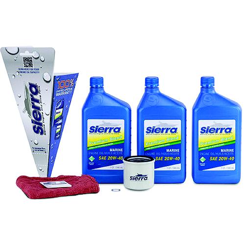 SIERRA, OIL, CHANGE, KIT, YAMAHA, F30-F70, 18-9397