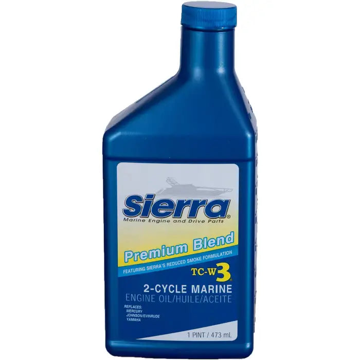 SIERRA, ENGINE, OIL. TC-W3, 2 CYCLE, PINT, QUART, GALLON, 18-9500-1, 18-9500-2, 18-9500-3