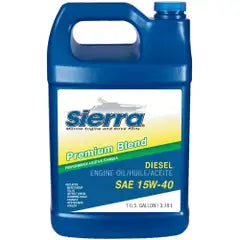 SIERRA, ENGINE, DIESEL, OIL, 15W-40, QUART, GALLON, Sierra, 18-9553-2, Volvo Penta, 40005011, 4005012, Bel-Ray, 99761-BT4, 18-9554-2, 18-9553-3