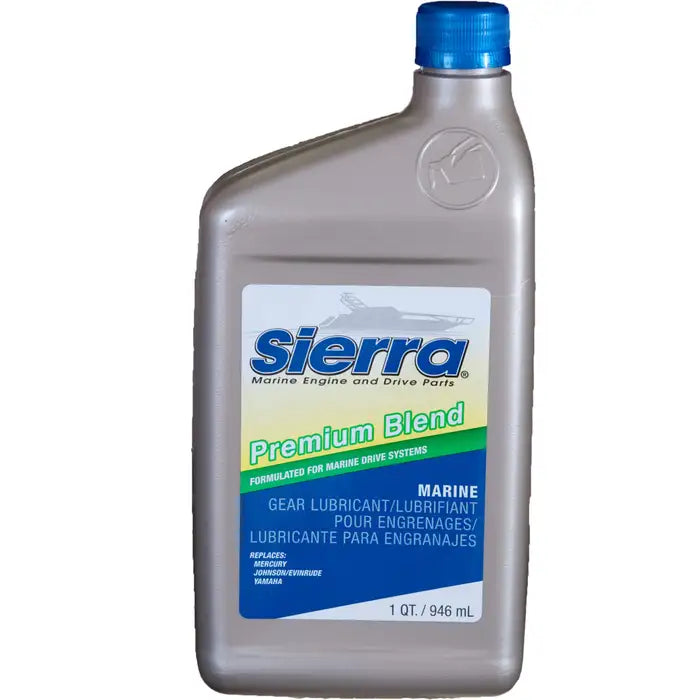 SIERRA, PREMIUM, LOWER, UNIT, GEAR, LUBE, 18-9600-2, QUART, Mercury, 92-858058Q01, Bel-Ray, 99735-BT1, Mallory, 9-82401